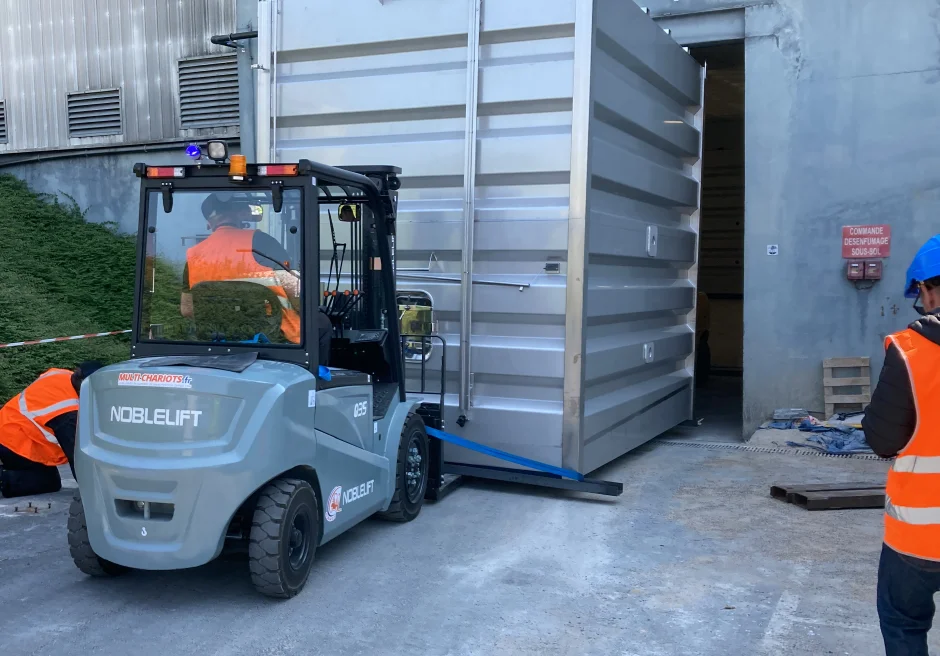 transfert machine industrielle