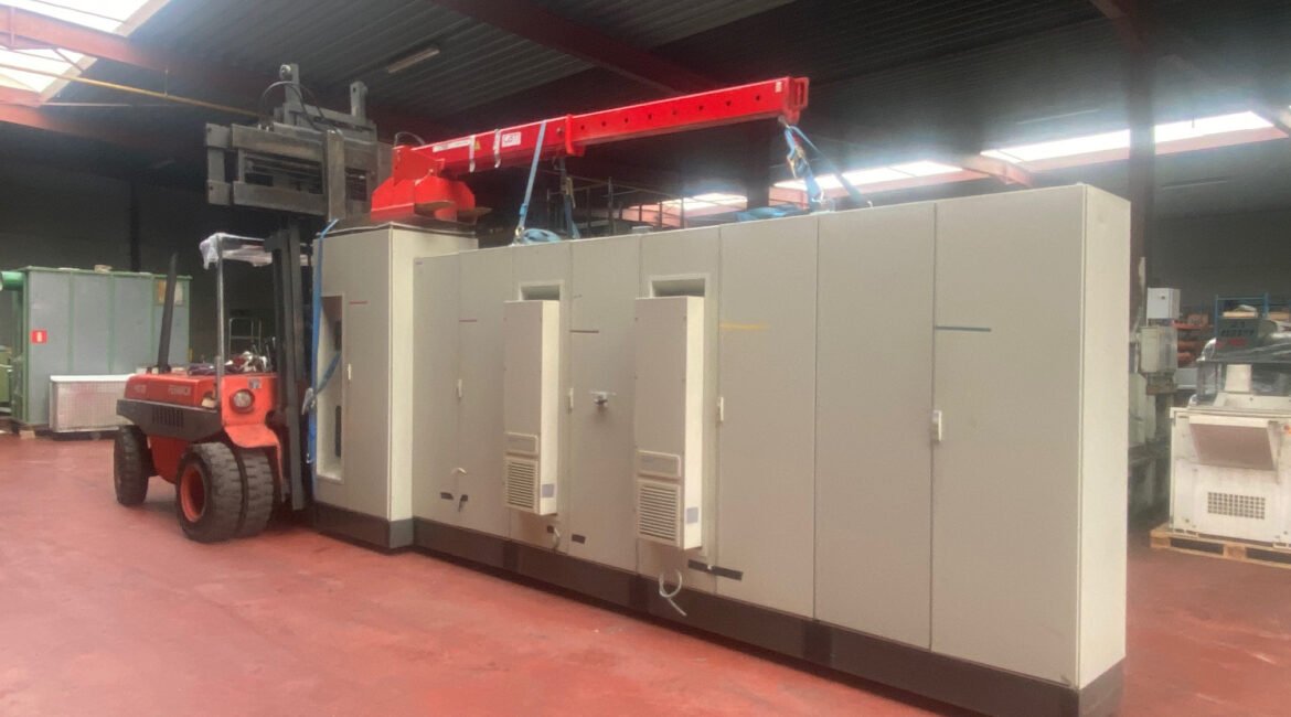 manutention armoire electrique ligne de production